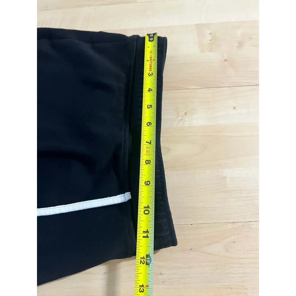 Old Navy Dynamic Fleece Skort Girls Large 10-12 Black Athletic Skirt Active